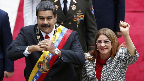 Estados Unidos sanciona a Cilia Flores, la esposa de Nicolás Maduro. (AP).