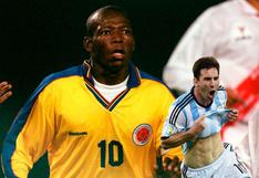 Lionel Messi juega con “burros” en la selección argentina, dice Faustino Asprilla