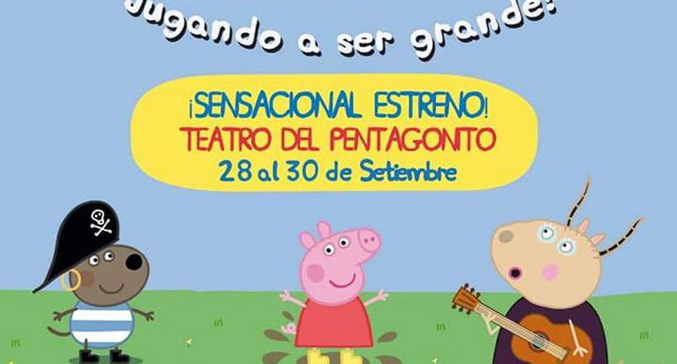 Peppa Pig se presenta en Lima con imperdible y renovado show para los más pequeños. (Foto: Difusión)