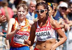Kimberly García quedó octava en el Mundial de marcha atlética