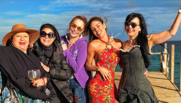 Vía Facebook e Instagram, actrices como Victoria Ruffo y Maribel Guardia se dejaron ver juntas. (Foto: Instagram)