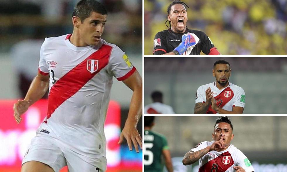 Cuatro jugadores de la selección peruana en el once ideal de los hinchas. (Foto: FPF/Composición)