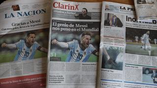 ¿Cómo trató a Messi la prensa argentina tras la clasificación?