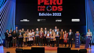 Perú por los ODS reconoce a once iniciativas