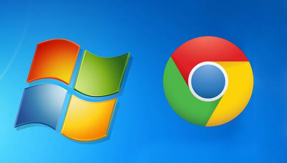 Google Chrome lanzó actualización que no se podrá utilizar en Windows 7 y Windows 8. |  (Foto: Google/Microsoft)