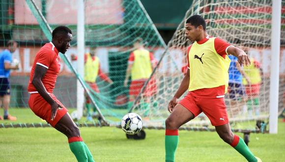 Percy Liza debutó con Marítimo en la Copa de Portugal. (Foto: Marítimo)