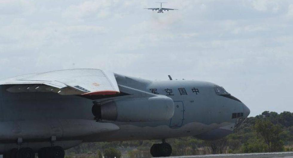 Aviones chinos viajaron a Australia para unirse a la búsqueda. (Foto: Xinhua)