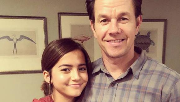 Mark Wahlberg le deseó suerte a Isabela Moner. (Foto: Facebook)