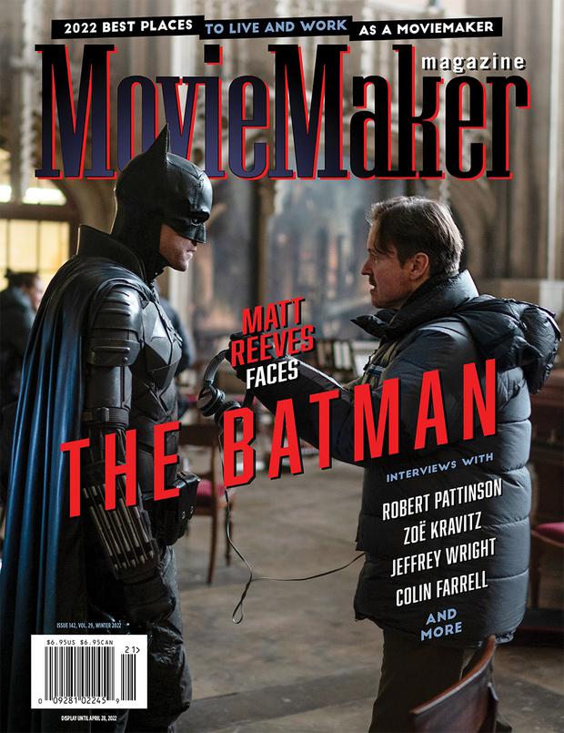 Matt Reeves directing Robert Pattinson in "The Batman."  Photo: Moviemaker