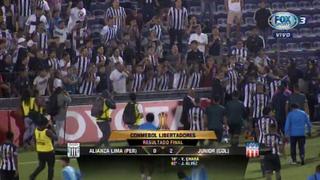 Alianza vs. Junior: hinchas íntimos increparon a futbolistas tras derrota
