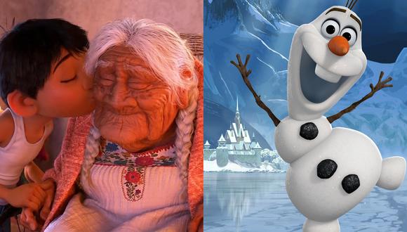 Durante su primera semana en cartelera, "Coco" incluyó como antesala un corto del muñeco de nieve Olaf de la película "Frozen". (Fuente: Disney/ Pixar)
