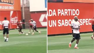 Jefferson Farfán afina la puntería: anotó golazo en la práctica de Perú | VIDEO