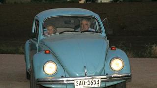 Mujica paseó con la alcaldesa de Madrid en su viejo volkswagen