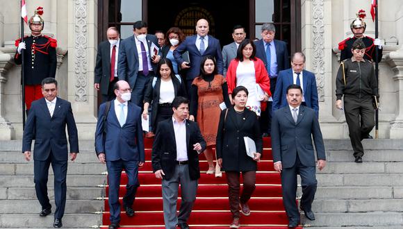Pedro Castillo liderará una nueva sesión del Consejo de Ministros. Foto: archivo Presidencia