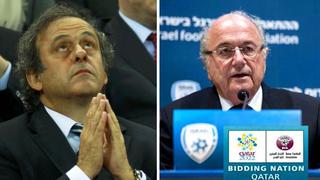 Mundial Qatar 2022: Platini quiere que sea en enero y Blatter en diciembre