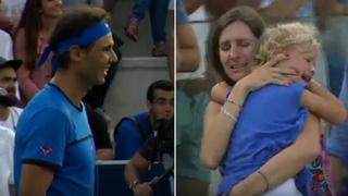 Rafael Nadal y el gesto con mujer que perdió a su hija [VIDEO]