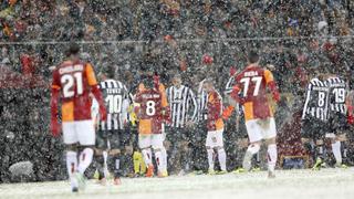 Galatasaray-Juventus: duelo suspendido por la nieve fue reprogramado para mañana 