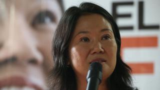 Keiko Fujimori sobre composición de FP en Congreso disuelto: “Estoy asumiendo el costo político”