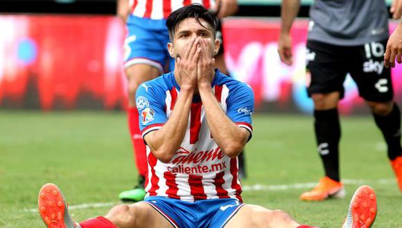 Oribe Peralta es jugador de Chivas desde junio del 2019. (Foto: AFP)