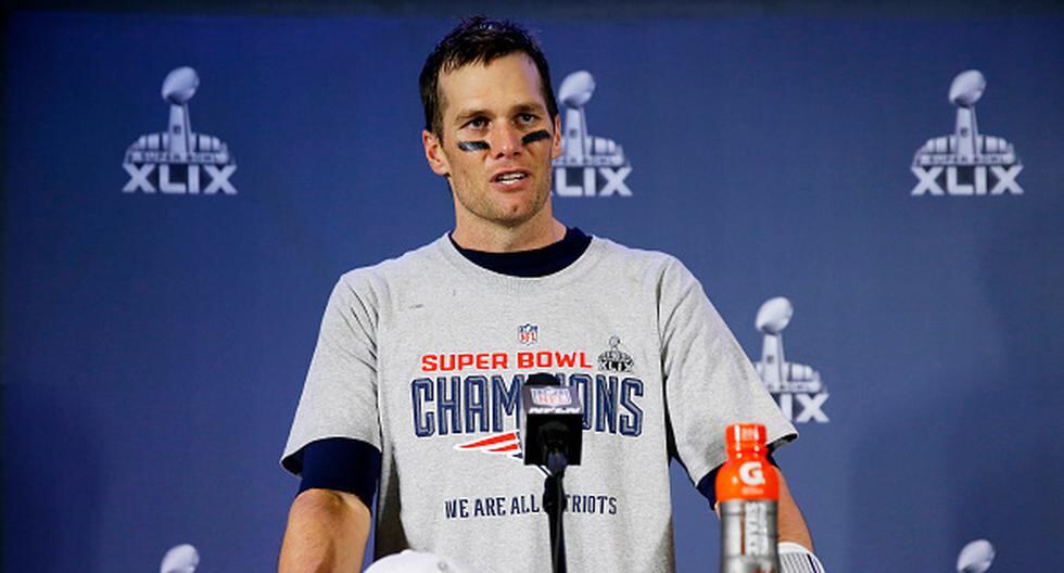Tom Brady tuvo un amuleto de la suerte en el vestuario de los Patriots. (Foto: Getty images)