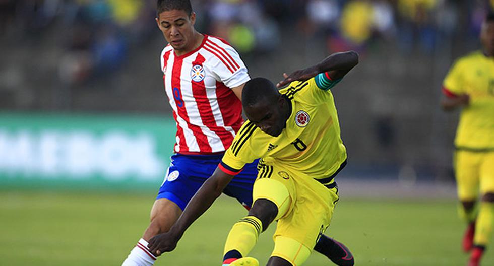 Colombia vs Paraguay empataron en partido inaugural del Sudamericano Sub 20. (Foto: EFE)