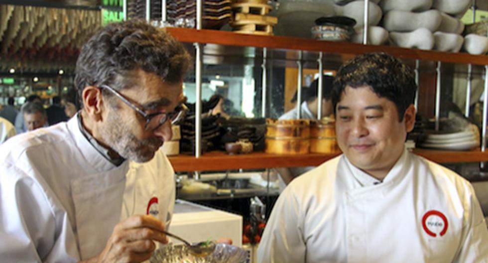 Diseñador Adolfo Domínguez y reconocido chef unieron sus talentos. (Foto: Orange-360)