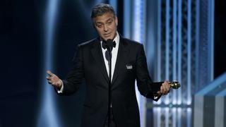 George Clooney usó el smoking de su boda para los Globos de Oro