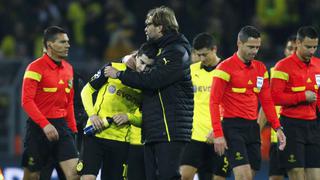 Jürgen Klopp consoló a sus guerreros del Borussia Dortmund