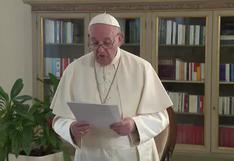 Papa: “La pandemia es una oportunidad para repensar los sistemas económicos y sociales”