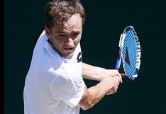 Wimbledon: tenista Medvedev arrojó monedas al juez y fue duramente sancionado
