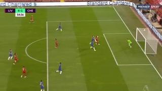 Liverpool vs. Chelsea: Firmino y su genial cabezazo para el 4-1 en Anfield | VIDEO