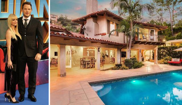 Chris Pratt y Anna Faris han decidido vender su mansión de Los Angeles. Su valor es de US$ 5 millones. (Foto: AFP/ The MLS)