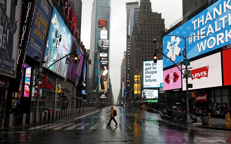 Nueva York es el epicentro del coronavirus en Estados Unidos. (EFE/EPA/Peter Foley).