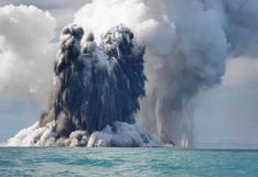 Pacífico Sur: Un volcán en erupción crea una nueva isla en Tonga