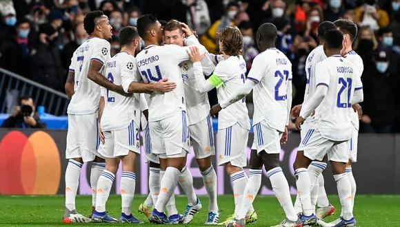 Real Madrid afrontará los cuartos de final de la Champions League 2021-22 ante el Chelsea. | Foto: AFP