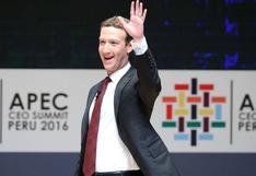 APEC 2016: Mark Zuckerberg aboga por la conectividad global para un futuro mejor
