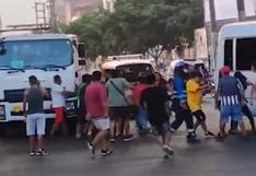 SJL: fiscalizadores de la ATU fueron agredidos por choferes informales