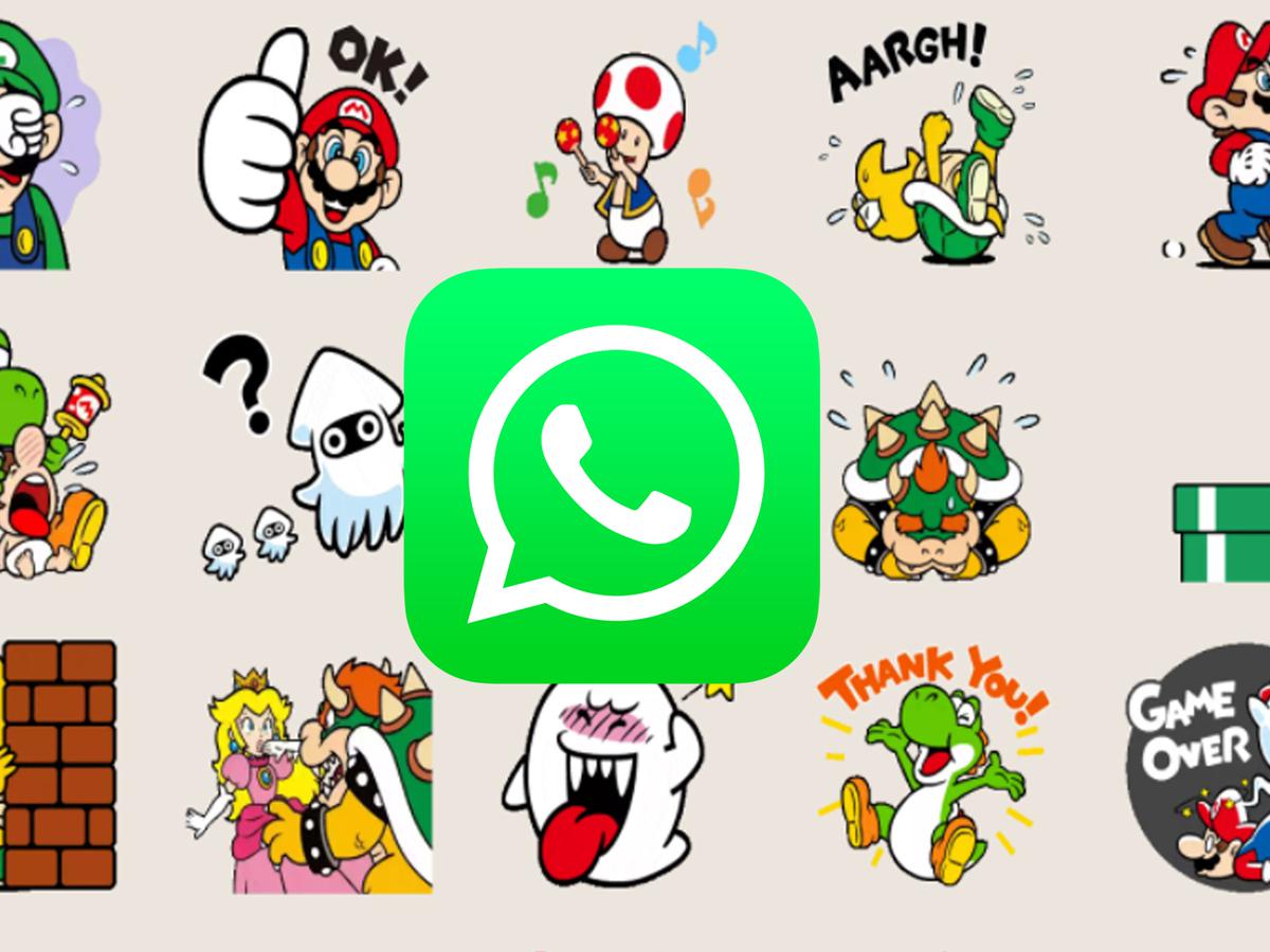 WhatsApp, Descargar sticker animados día de Mario Bros, Mar10, Aplicaciones, Pegatinas, Apps, Smartphone, Celulares, Truco, Tutorial, Viral, NNDA, NNNI, DATA