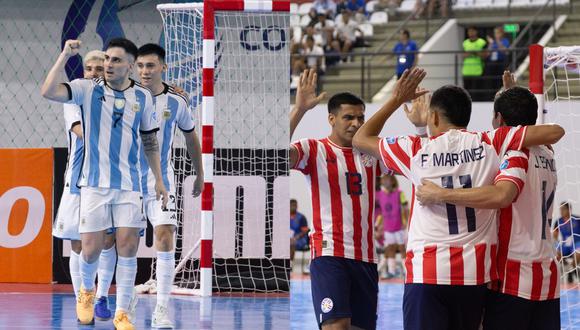 Argentina vs Paraguay en vivo: partido por las semifinales de la Copa América Futsal. (Foto: Conmebol)