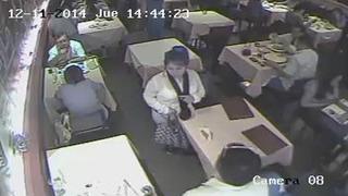 Mujer embarazada robaba a comensales de exclusivos restaurantes