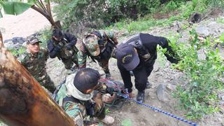 Ayacucho: Rescatan cadáver de un hombre en el río Mantaro