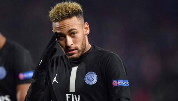 Neymar una baja importante para el PSG de cara a su duelo ante el Barcelona. (Foto: AP)