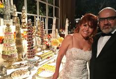 Entérate qué le regaló Beto Ortíz a Magaly Medina por su boda