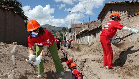 El sector construcción tuvo un desempeño importante: creció 133,06%. (Foto: MTPE)