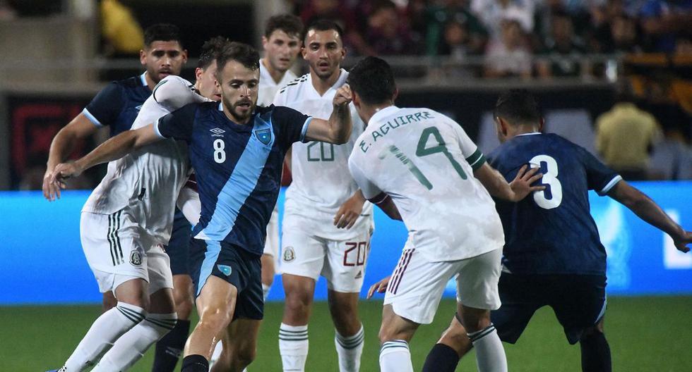 México y Guatemala empataron sin goles en amistoso de preparación. (Foto: EFE)