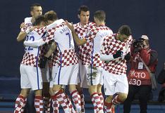 Croacia venció 2-0 a Islandia y es líder de su grupo en Eliminatorias
