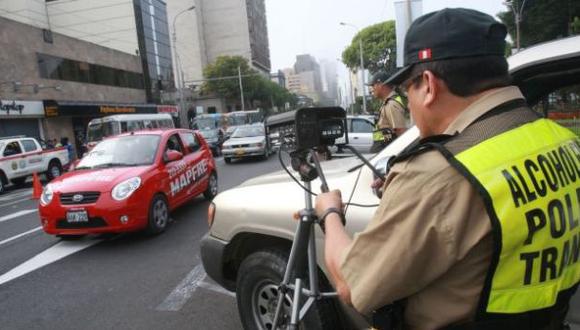 Fotopapeletas se aplicarán las 24 horas en cuatro vías de Lima