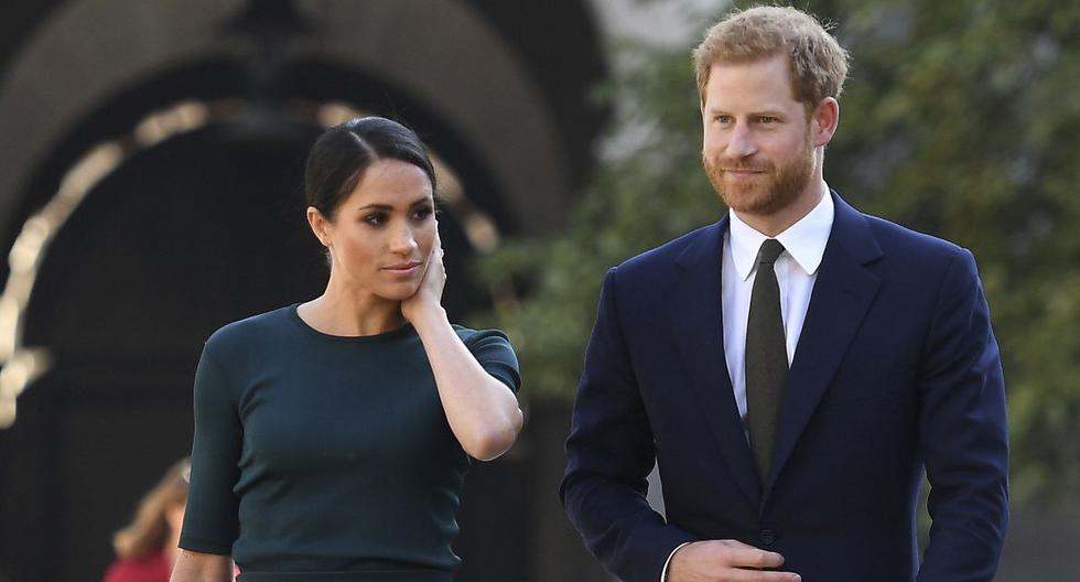 La pareja había pasado las vacaciones de Navidad en Canadá en lugar de hacerlo con la familia real en la casa de campo de la reina Isabel II. (Foto: AFP)