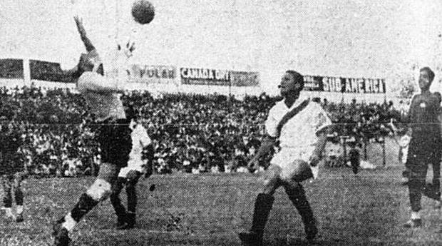 'Lolo' Fernández was a goalscorer and champion of the Copa América in 1939. This was the only edition in which Peru won all its matches.  (Photo: GEC)