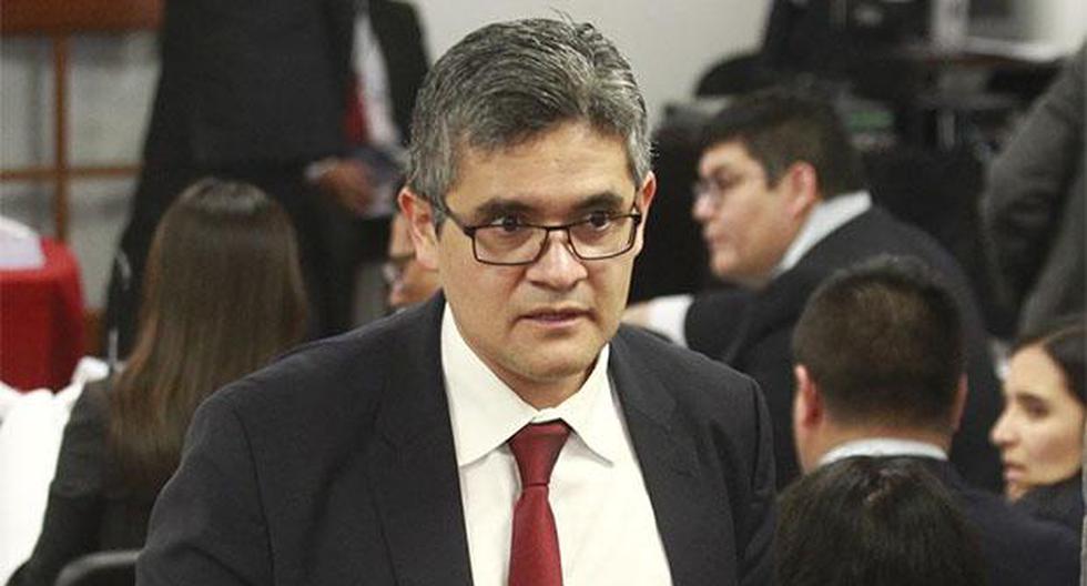 José Domingo Pérez, del equipo especial de la Fiscalía, ha destacado la necesidad de que se priorice el debate sobre la inmunidad. (Foto: Andina)